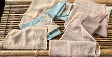 Load image into Gallery viewer, Double Wool Scarves in Light Peach