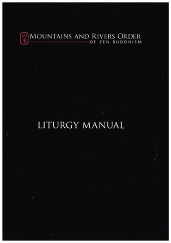 Mountains and Rivers Order Liturgy Manual