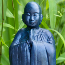 Load image into Gallery viewer, Light indigo image; indigo grown and processed at the Monastery