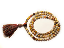 Load image into Gallery viewer, Lace Agate Mala
