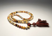 Load image into Gallery viewer, Lace Agate Mala