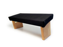 Load image into Gallery viewer, Folding Upholstered Meditation Bench