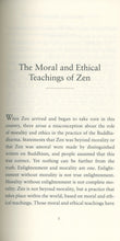 Load image into Gallery viewer, Invoking Reality: Moral and Ethical Teachings of Zen