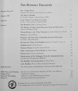 The Buddha Treasure - Mountain Record, Vol. XXIV, No. 3