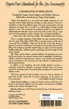 Load image into Gallery viewer, Dogen's Pure Standards for the Zen Community: A Translation of Eihei Shingi