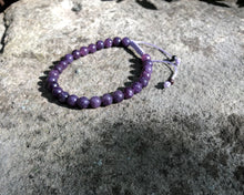 Load image into Gallery viewer, Lepidolite Adjustable Wrist Mala