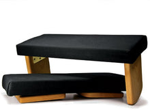Load image into Gallery viewer, Folding Upholstered Meditation Bench