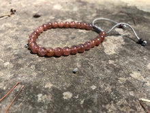 Load image into Gallery viewer, Strawberry Quartz Adjustable Wrist Mala