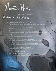 Mother of All Buddhas - Mountain Record, Vol. 35.1, Fall 2016