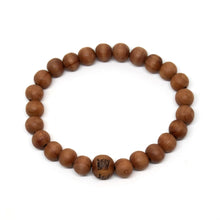 Load image into Gallery viewer, Cedarwood Wrist Mala Plain