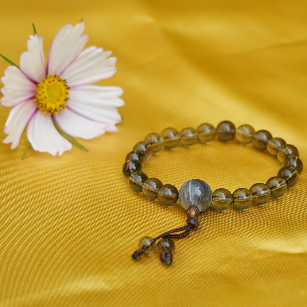 Smoky Quartz Wrist Mala