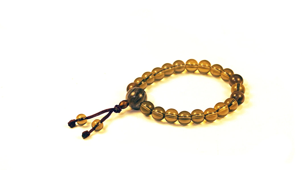 Smoky Quartz Wrist Mala