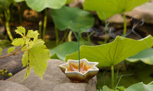 Load image into Gallery viewer, Lotus Shaped Incense Burner