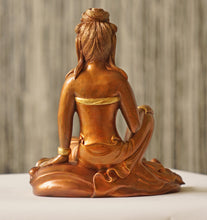 Load image into Gallery viewer, Royal Ease Kwan Yin (bronze finish)