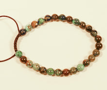 Load image into Gallery viewer, Chrysocolla Adjustable Wrist Mala