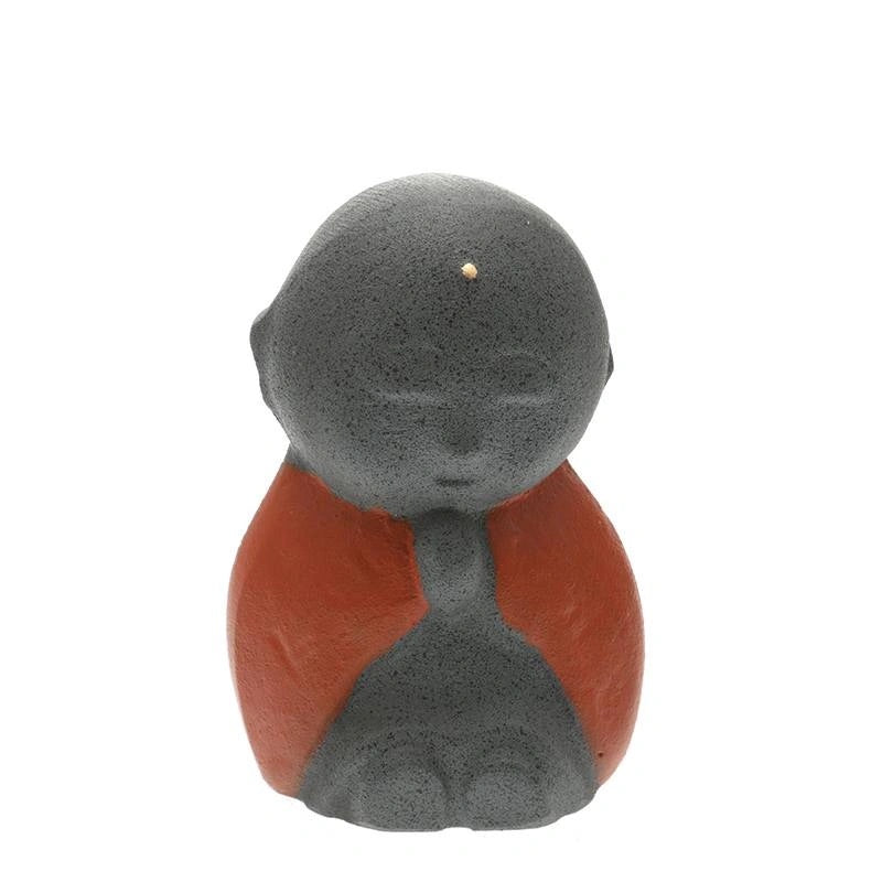 Cast Iron Praying Jizo