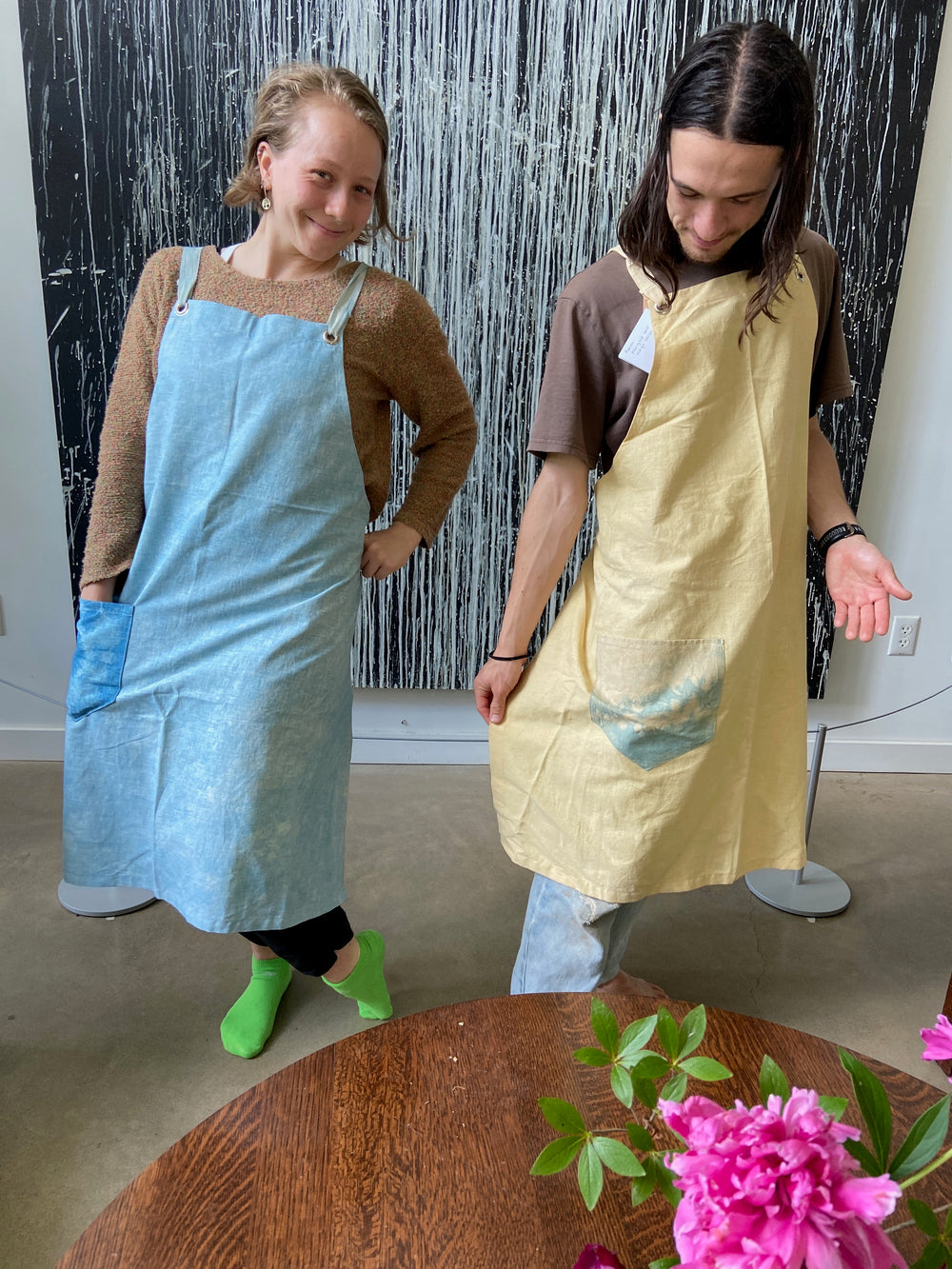 Tenkozan Apron with Grommets