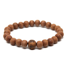 Load image into Gallery viewer, Cedarwood Wrist Mala Plain