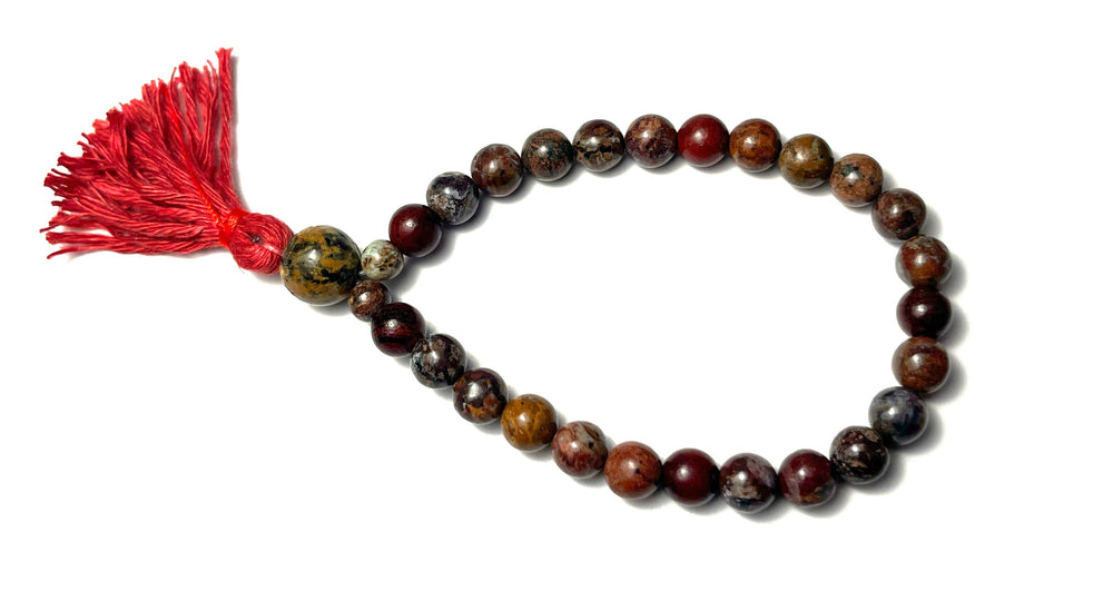Opal & Rosewood Wrist Mala