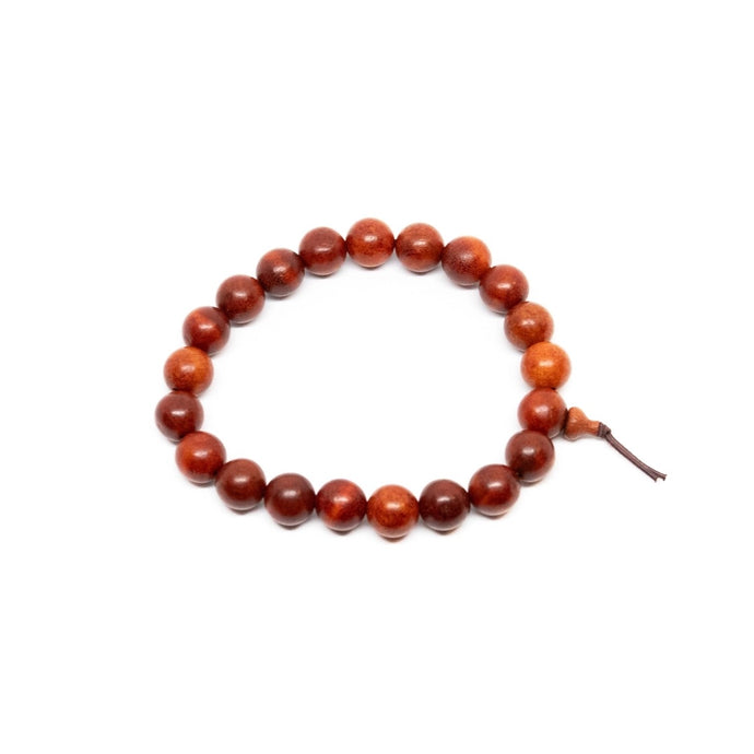 Large Size Dragon Blood Wood Wrist Mala