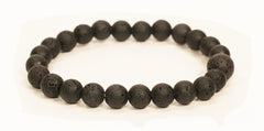 Lava Stone Wrist Mala