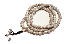White Lotus Bead Full Mala