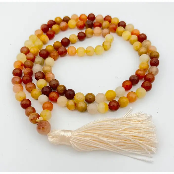 Rainbow Jade Full Mala