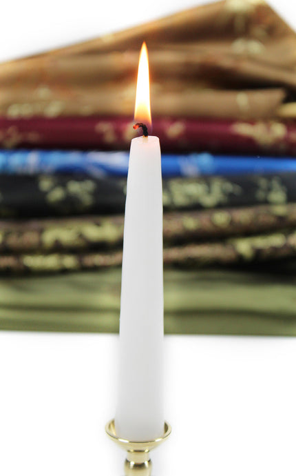 White Tapered Candle