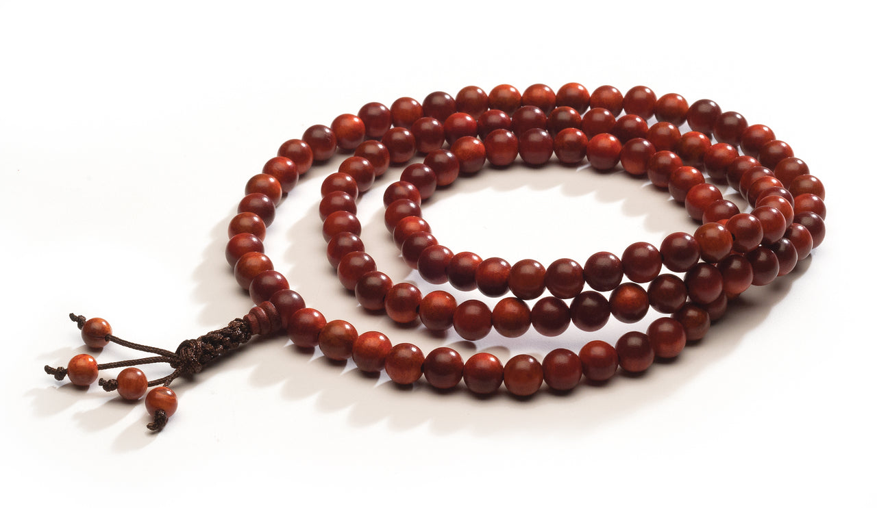 Dragon Blood Wood 108 Bead Mala Dragon Blood Wood 108 Bead Mala