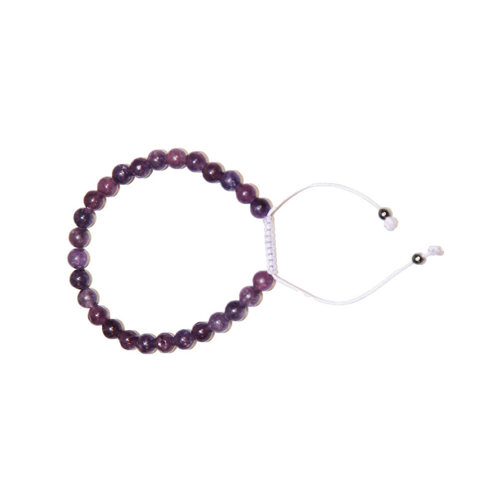Lepidolite Adjustable Wrist Mala