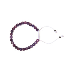Lepidolite Adjustable Wrist Mala