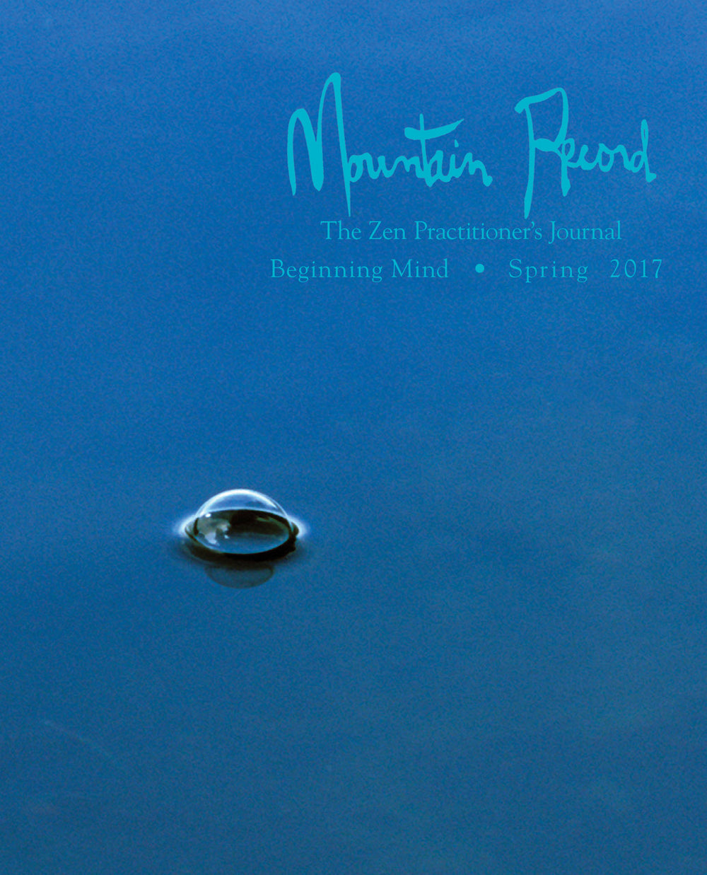 Beginning Mind - Mountain Record, Vol. 35.3, Spring 2017