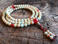 Aqua Terra Jasper Full Mala