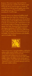 The Middle Length Discourses of the Buddha: A Translation of the Majjhima Nikaya (The Teachings of the Buddha)