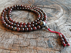 Garnet Full Mala