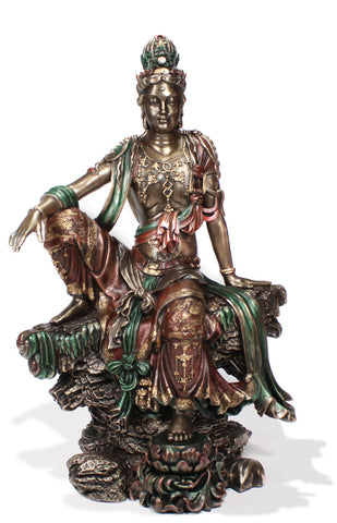 Large Royal Ease Kannon Statue