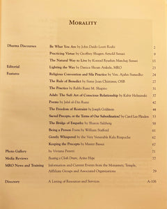 Morality - Mountain Record, Vol. 30.4, Summer 2012