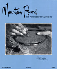 Work - Mountain Record, Vol. XIV, No. 2.