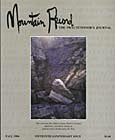 Fifteenth Anniversary Issue - Vol. XV, No. 1.