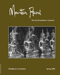 Buddhism in Transition - Mountain Record, Vol. XXIII, No. 3