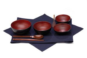 Mango Wood Oryoki Bowls