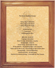 Load image into Gallery viewer, The Sixteen Buddhist Precepts